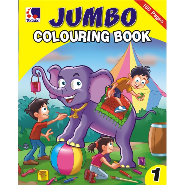 Jumbo Colouring Book No.1